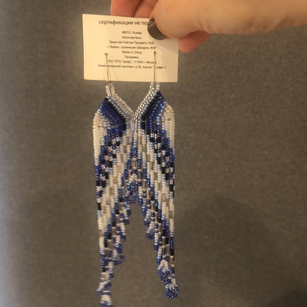 Handmade earings - Picture 2 of 2